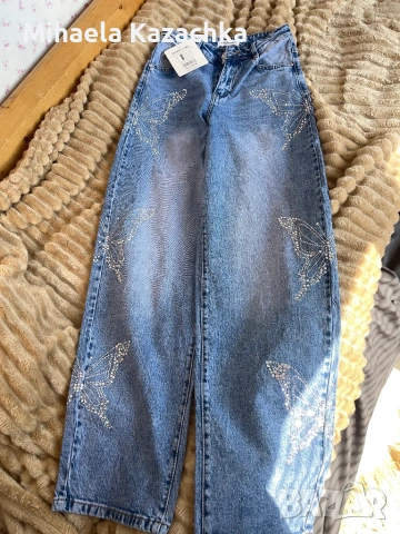 Дънки блестящи 🥰😍🤩