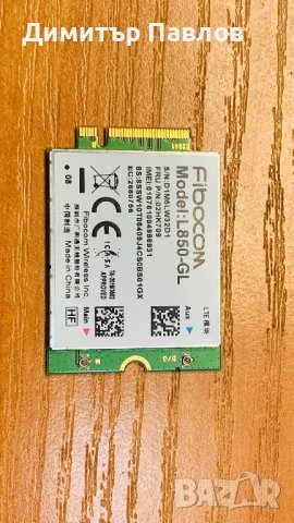 4G модул Lenovo Fibocom L850-GL, снимка 1