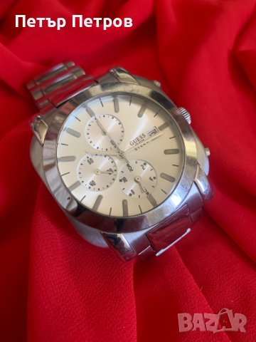 GUESS I10135G2 100M Water Resistant ТОП СЪСТОЯНИЕ! НЕ Е РЕПЛИКА!, снимка 4 - Мъжки - 41064508