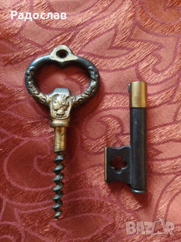 Български стар тирбушон София, снимка 3 - Прибори за хранене, готвене и сервиране - 53871416