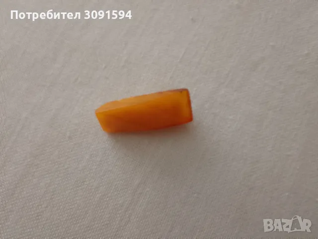 Стара позлатена руска брошка с кехлибар, снимка 5 - Антикварни и старинни предмети - 48691329