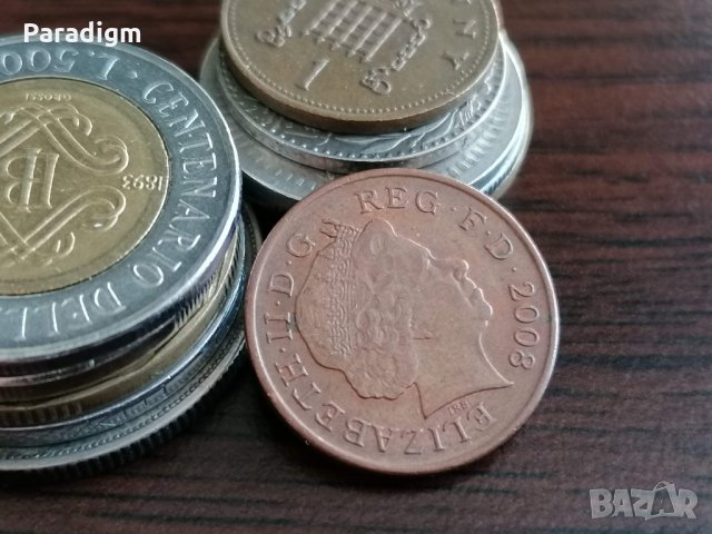 Монета - Великобритания - 1 пени | 2008г., снимка 2 - Нумизматика и бонистика - 35689843