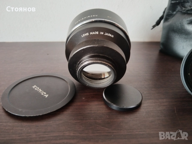 Обективи, телеконвектори SONY, Konica, BEROFLEX, Albinar, снимка 13 - Обективи и филтри - 46675238