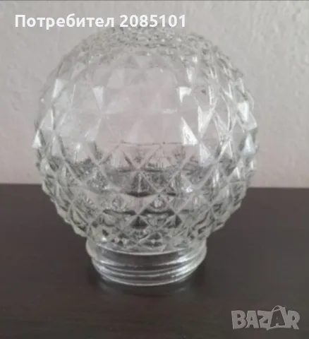 Ретро полилей и стъклени тела, снимка 8 - Полилеи - 46799071