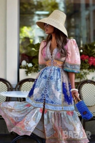 ефирна рокля , снимка 2 - Рокли - 51177004