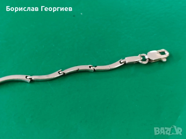 Сребърна гривна 925, снимка 4 - Гривни - 51820280