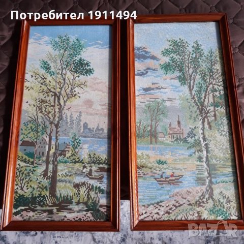 Гоблен "Молитва",за кухнята и без рамки, снимка 3 - Други стоки за дома - 24047369