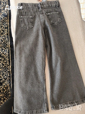 Дънки черно/сиви за момиче , снимка 2 - Детски панталони и дънки - 53781770