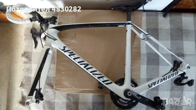 Specialized Tarmac Disc Frameset SL5 Expert Fact 10 Carbon 56cm, снимка 11 - Велосипеди - 55741437