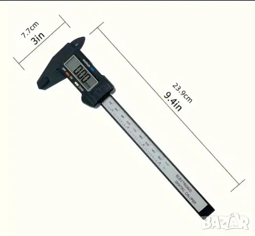 Шублер дигитален чисто ное, снимка 5 - Шублери - 48006408