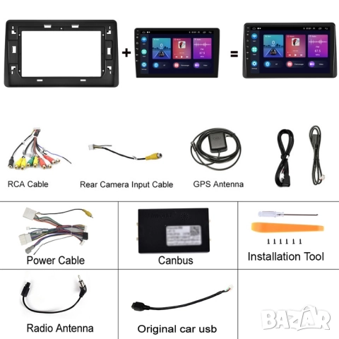 Мултимедия за Renault Dacia Duster HM 2 II Arkana 1, Андроид, навигация, плеър, с Android, 2DIN 2019, снимка 9 - Аксесоари и консумативи - 51585042