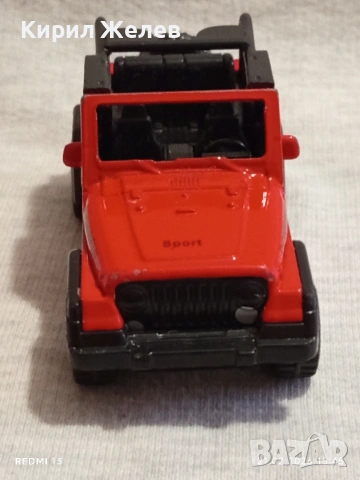 Метална количка сафари джип много красив за КОЛЕКЦИЯ ДЕКОРАЦИЯ 13269, снимка 2 - Колекции - 53573250