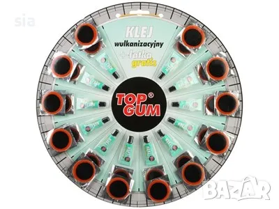 Лепило за гуми+ Лепенка за гума, 12бр.