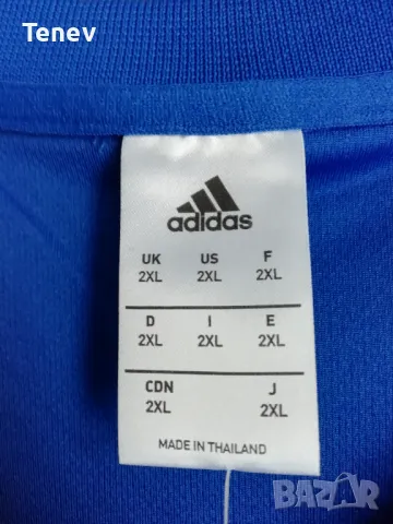 France FFBB Adidas нов оригинален баскетболен потник Франция национален отбор 2XL XXL , снимка 5 - Тениски - 49048726