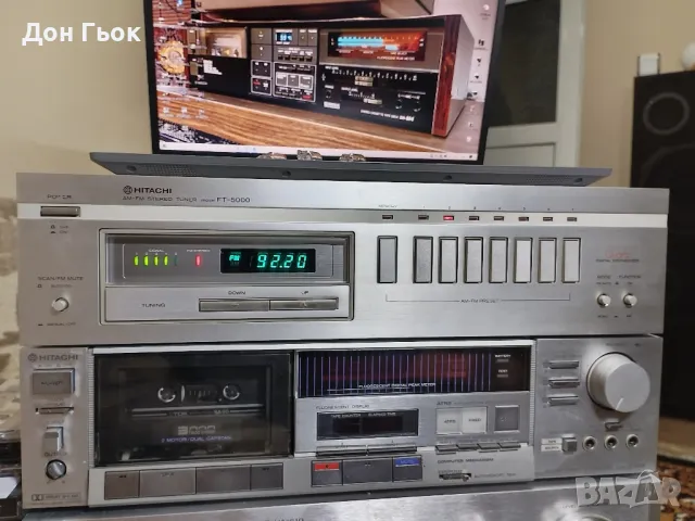 Стерео тунер Hitachi  FT-5000, снимка 3 - Ресийвъри, усилватели, смесителни пултове - 48913230
