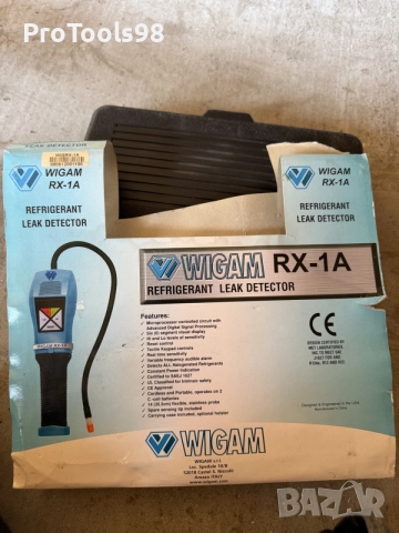 WIGAM RX-1A Фреонотърсач / пропускотърсач, снимка 5 - Други инструменти - 56056326
