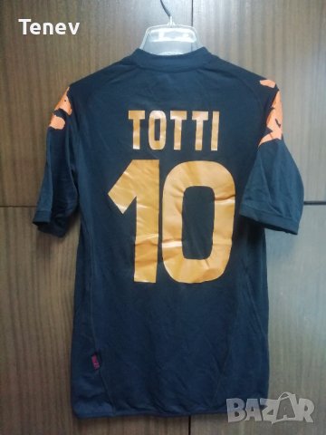 AS Roma Totti Kappa оригинална футболна тениска фланелка 2007/2008 Рома Тоти екип 
