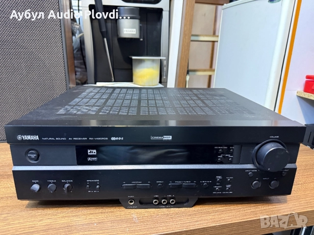 Ресивър (усилвател) YAMAHA RX-V420RDS. Перфектен! Изпращам видео.