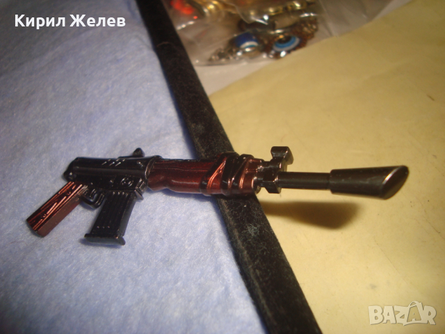 МИНИ АВТОМАТ - ИГРАЧКА ВИСУЛКА МЕТАЛНА ИНТЕРЕСНА 21085, снимка 5 - Колекции - 36164569