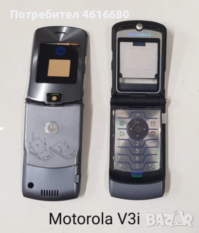 Оригинален панел за MotorolaV3i комплект, Motorola K1, U6, V220, V600, F3, L7, Z3, снимка 3 - Резервни части за телефони - 53241366