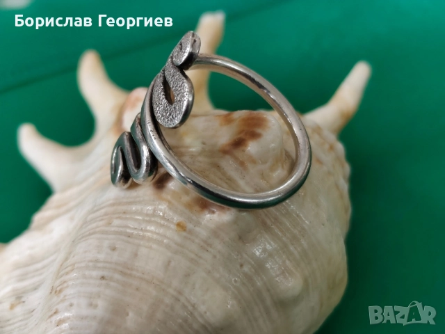 Сребърен пръстен 925, снимка 2 - Пръстени - 51830619