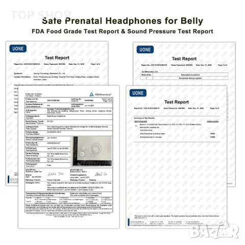 Слушалки за бременост Mosalogic Baby Bump, снимка 5 - Бебефони - 49132729