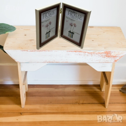 Двойна дървена рамка за снимки тип книга за снимка размер 10х15см, снимка 2 - Други стоки за дома - 52895122