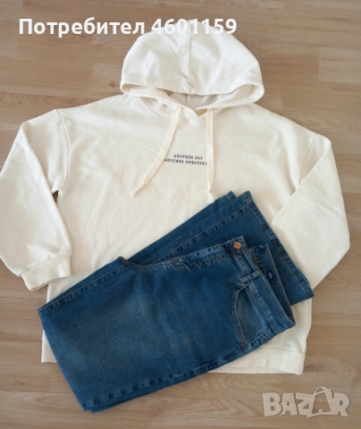 Комплект дънки и суитчър , снимка 10 - Дънки - 53742668