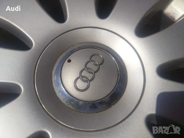 Оригинални джанти 16 цола 5×112mm за АUDI A3 A4 A5 A6 Комплект с оригинални капачки!, снимка 7 - Гуми и джанти - 50018146