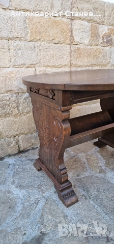 Винтидж дървена масичка, снимка 15 - Маси - 52617419