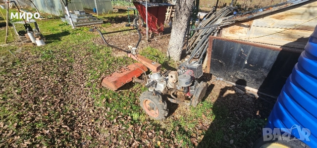 Мотоблок с инвентар 