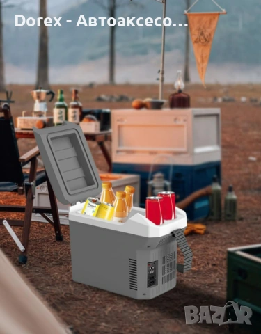 Електрическа хладилна чанта 8л 12V-220V, снимка 6 - Аксесоари и консумативи - 53796031