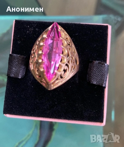 Руски златен пръстен , снимка 4 - Пръстени - 53827233