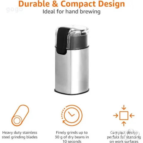 Кафемелачка Muhler, Мощна и удобна за домашно ползване, снимка 3 - Чопъри и пасатори - 50396038