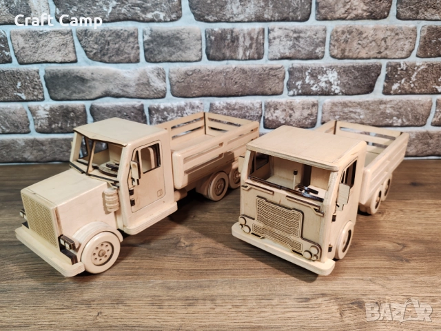 Дървен модел на фермерски камион – Craft Camp
