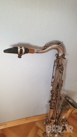 Посребрен саксофон Amati Kraslice Classic Deluxe, снимка 3 - Други - 41975216