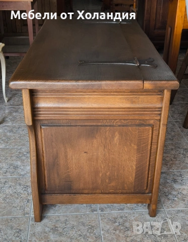 Дъбов нисък шкаф, снимка 12 - Шкафове - 53858767