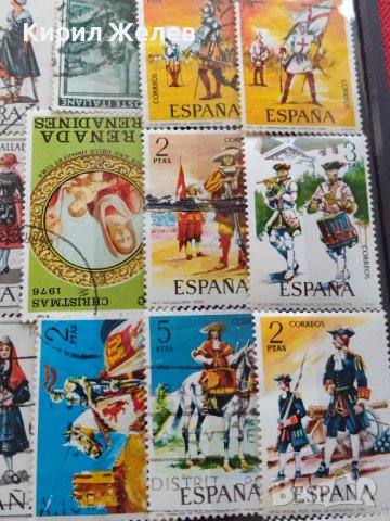 ПОЩЕНСКИ МАРКИ ИСПАНИЯ НОСИЙ, ВОЕННО ОБЛЕКЛО СТАРИ РЕДКИ ЗА КОЛЕКЦИОНЕРИ 35084, снимка 8 - Филателия - 39220685