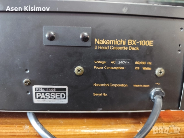 nakamichi bx-100e, снимка 7 - Декове - 51540807
