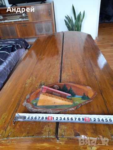 Стара дървена декорация,сувенир #15, снимка 5 - Антикварни и старинни предмети - 40080945