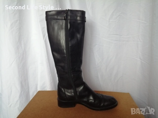 Lavorazione Artigiana №37 дамски ботуши естествена кожа, снимка 12 - Дамски ботуши - 53009156