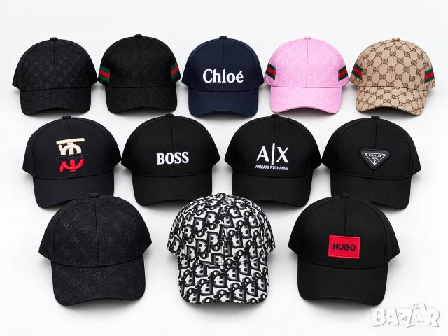 Шапки LV,Armani,Dior,Guess,Boss 10 и 15€