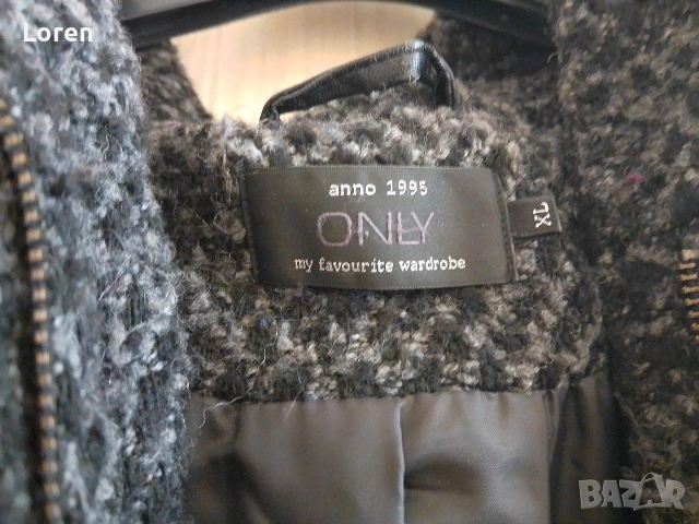 *Only*Палто с качулка, снимка 10 - Палта, манта - 53833176