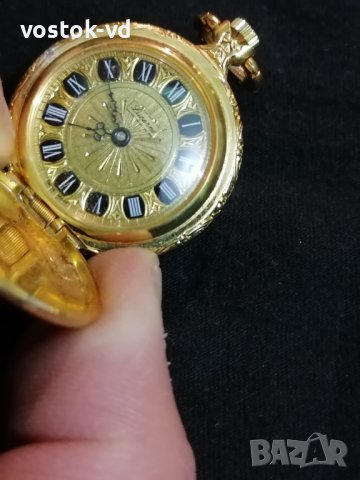 LUCERNE SWISS MADE- РАБОТЕЩ МЕХАНИЧЕН ЧАСОВНИК , снимка 12 - Антикварни и старинни предмети - 38891331