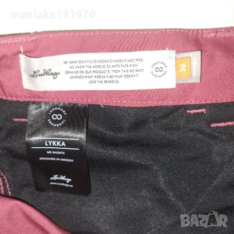 Lundhags Lykka Shorts (S) дамски трекинг къси панталони , снимка 10 - Къси панталони и бермуди - 40741096