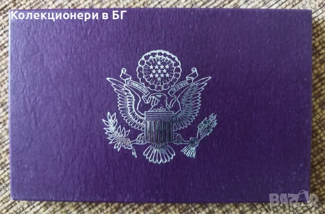 СЕТ С ПЕТ ❗️PROOF❗️МОНЕТИ - САЩ 1993 ГОДИНА 