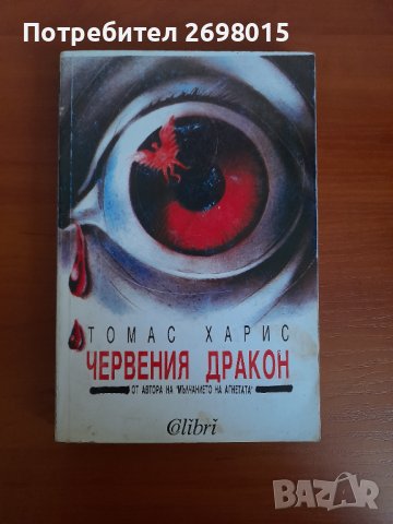 Червения дракон, Томас Харис, снимка 1 - Художествена литература - 41883247