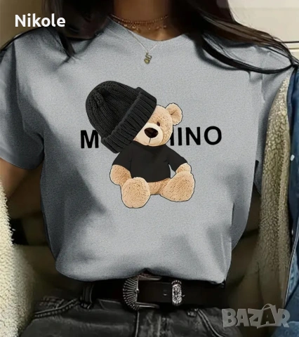 Дамска тениска - различни цветове, снимка 6 - Тениски - 53721618