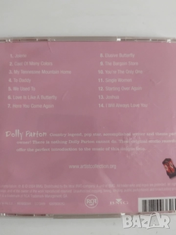 Dolly Parton – Artist Collection - оригинален диск музика, снимка 2 - CD дискове - 52841814