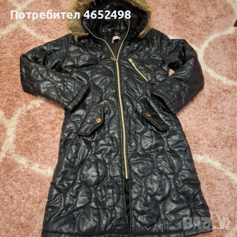 Яке/Парка с пух и качулка